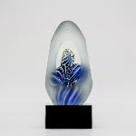 Egg Glass-Blue