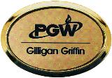 Duraframe oval Name Badges