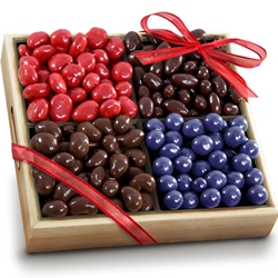 Chocolate Covered Bliss Fruit and Nuts Tray
