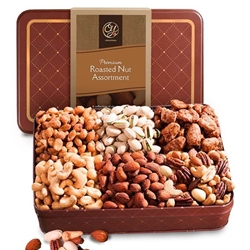 2 LB Nuts Assortment Gift Tin