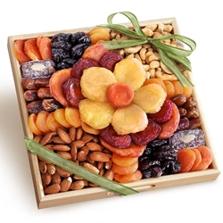 A Mix of Dried Fruits and Nunt