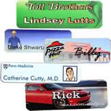 custom printed name badges